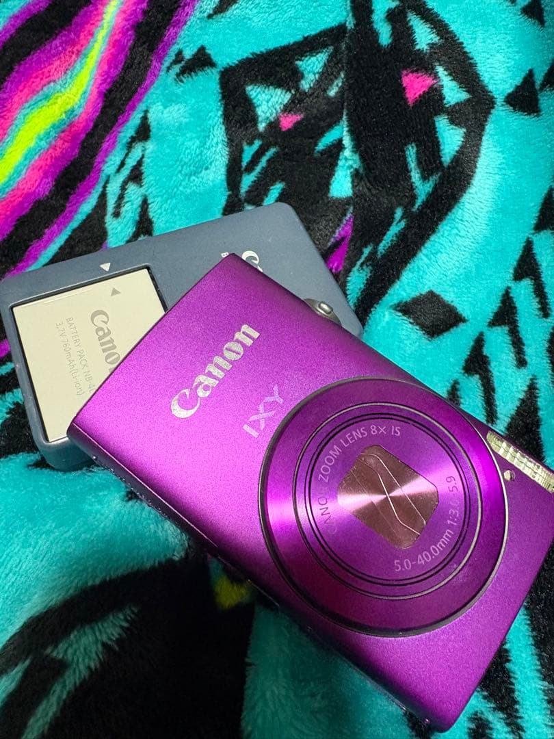 C*a様 【極美品・人気色】Canon キャノン　IXY 600F パープル　レ