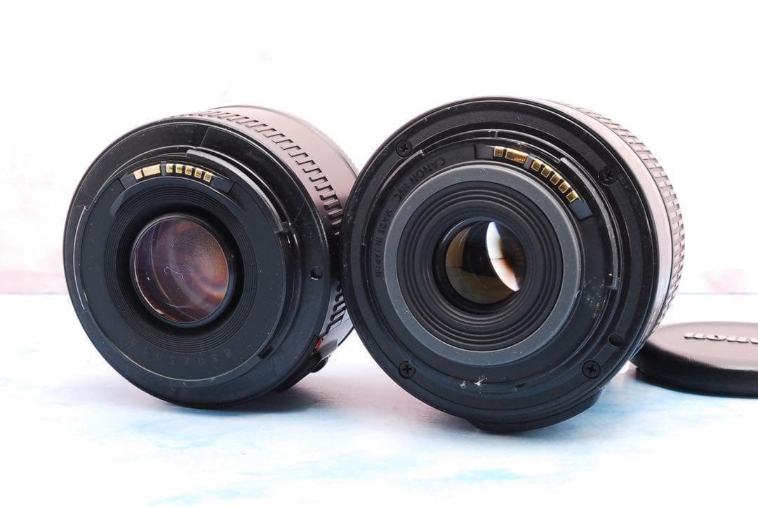 手ぶれ補正標準＆単焦点⭐︎キャノン Kiss X7⭐︎バッグ付⭐︎人物撮りに最適