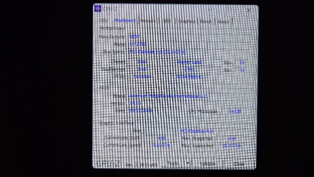 Intel Core i9-14900KS NZXT Z790 マザボセット