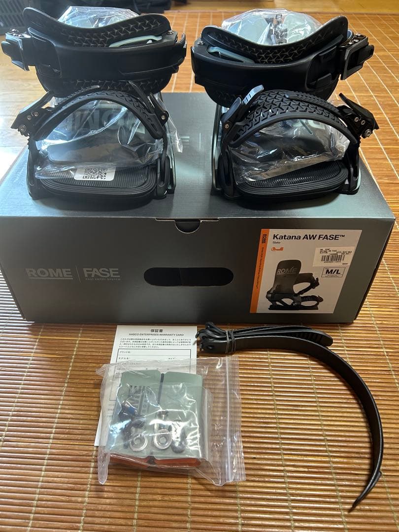 スノーボード 25-26 ROME Katana AW FASE M/L SLATE