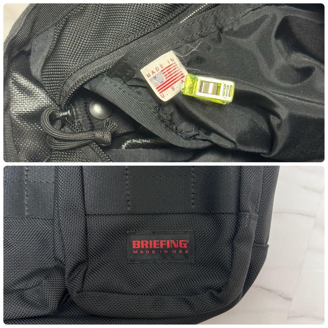 美品BRIEFING BS TOTE TALL BLACK トートバッグ USA