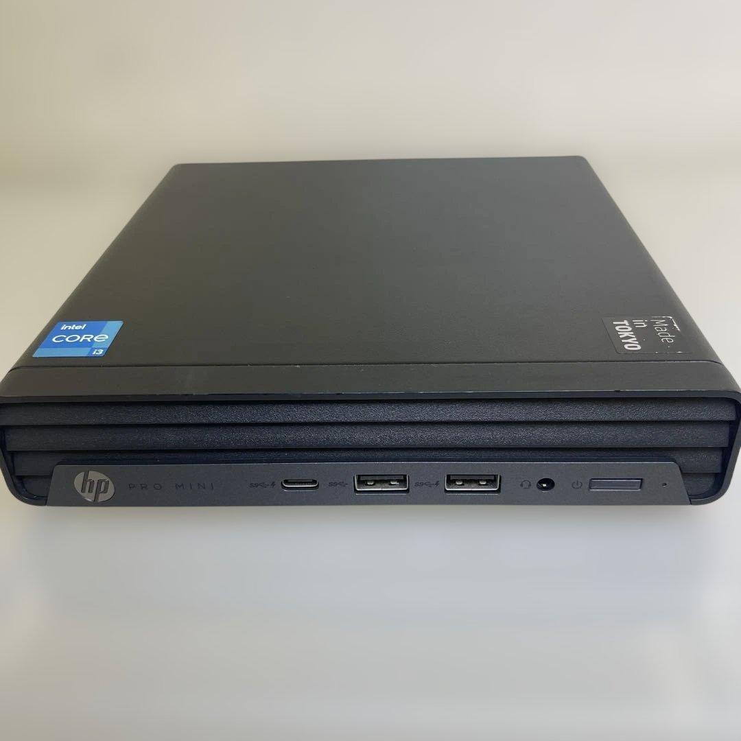即納・すぐ使用可 HP ProMini i3 第12世代 SSD256GB搭載
