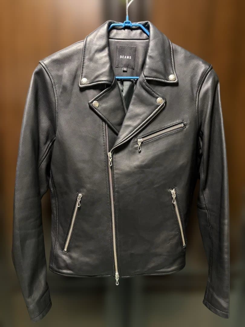 BEAMS ダブルライダース　羊革　Mサイズ　11-18-2899-202