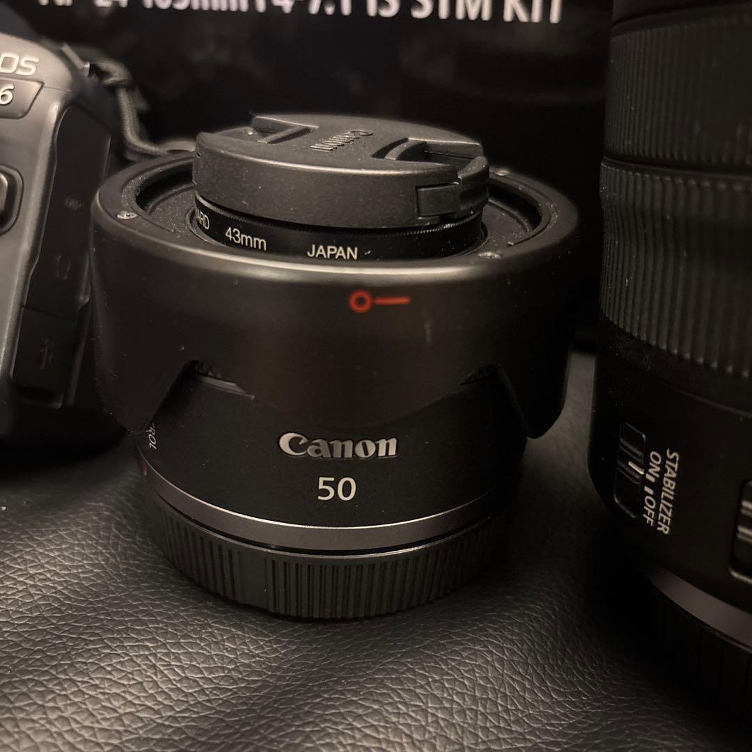バラ売り可Canon EOS R6RF 24-105mm F4 50mmF1.8