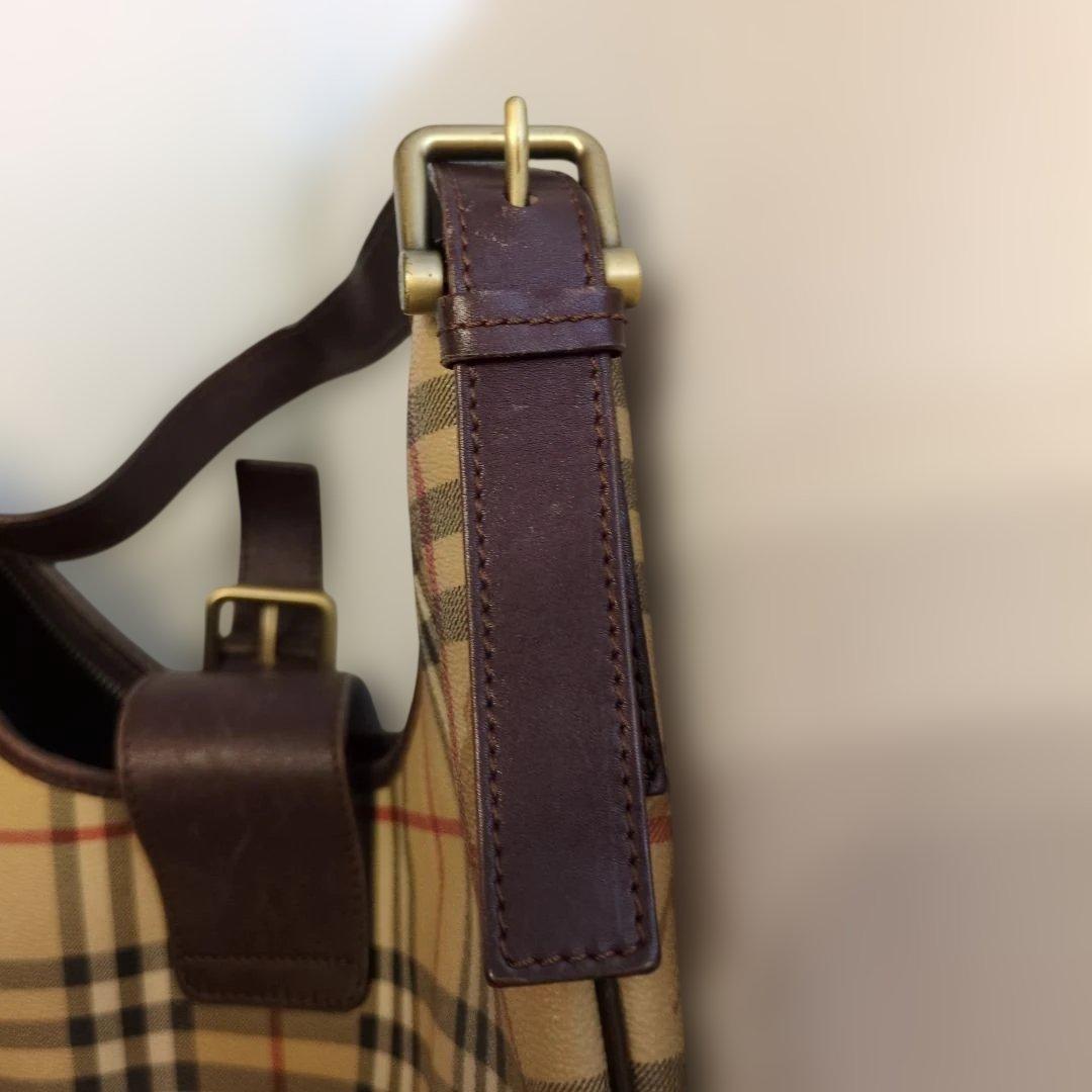 Burberry チェック柄 ショルダーバッグ