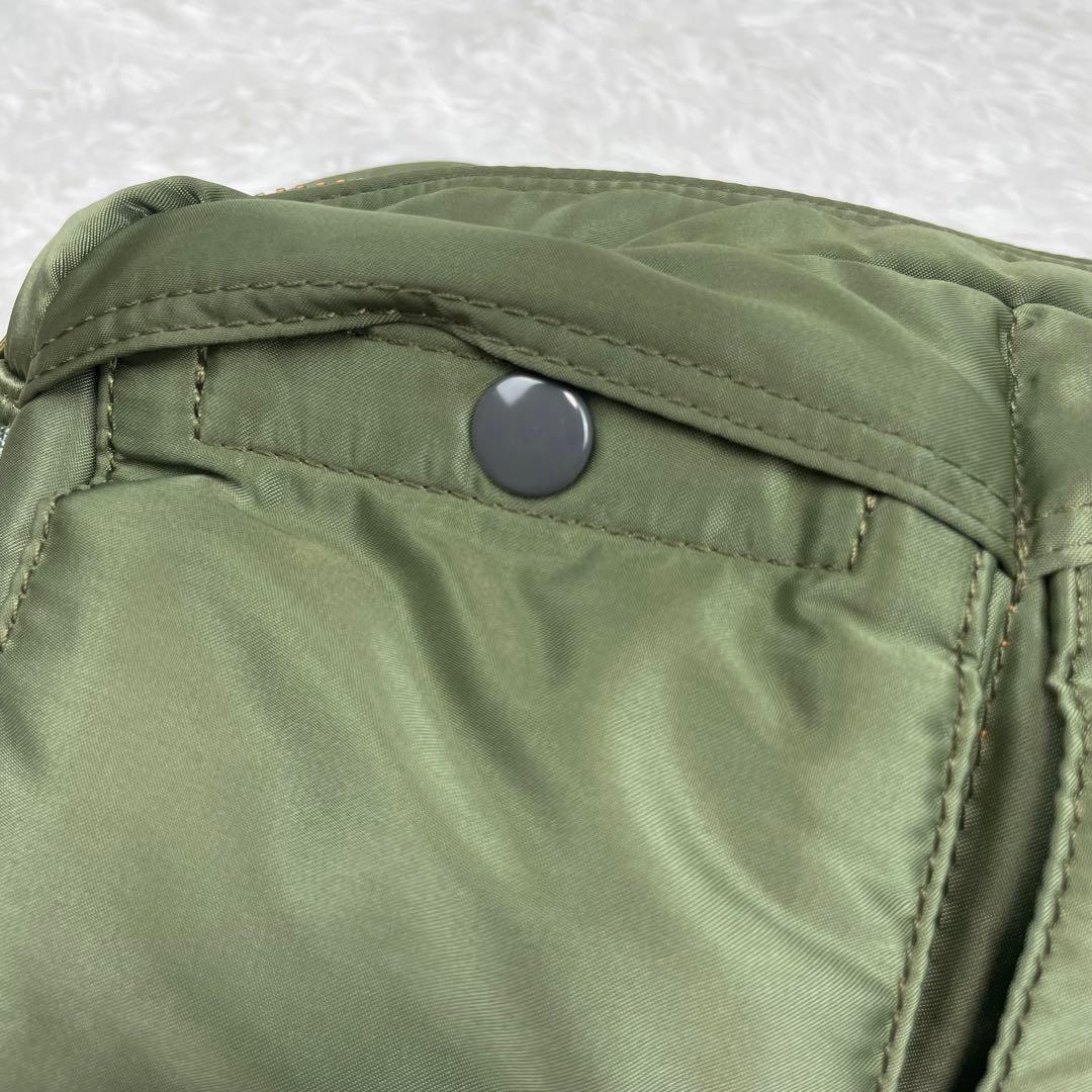 超極美品✨PORTER✨タンカー✨ウエストボディバッグ✨希少人気カラー✨カーキ緑