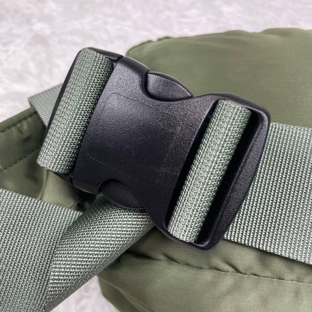 超極美品✨PORTER✨タンカー✨ウエストボディバッグ✨希少人気カラー✨カーキ緑
