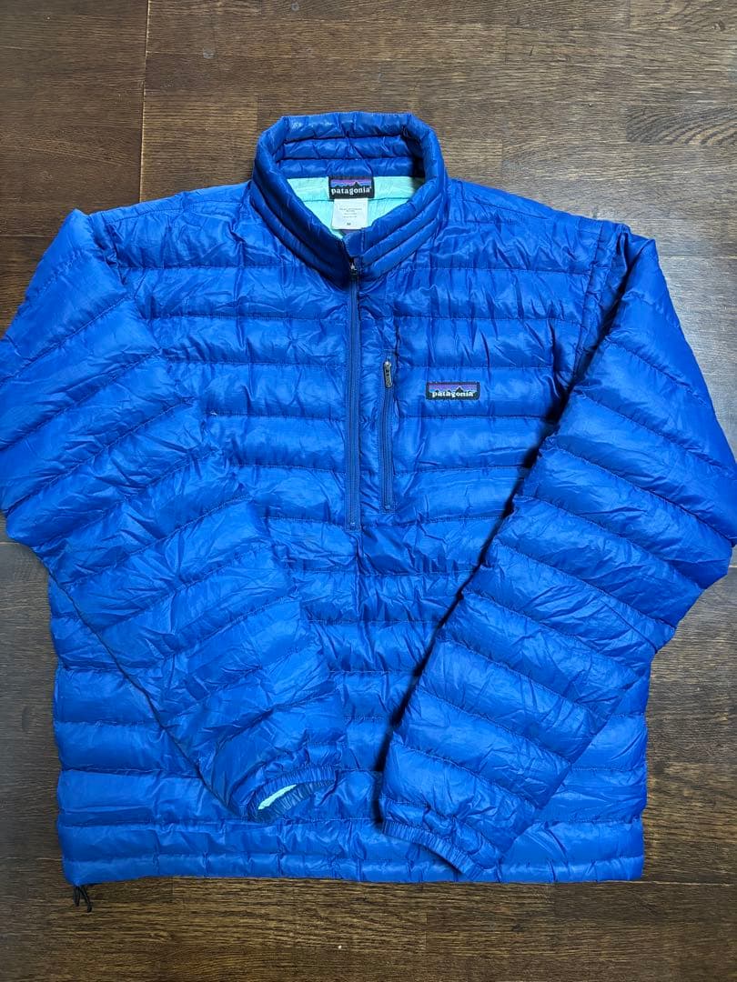 patagonia パタゴニア ハーフジップ プルオーバー ダウンセーター　M