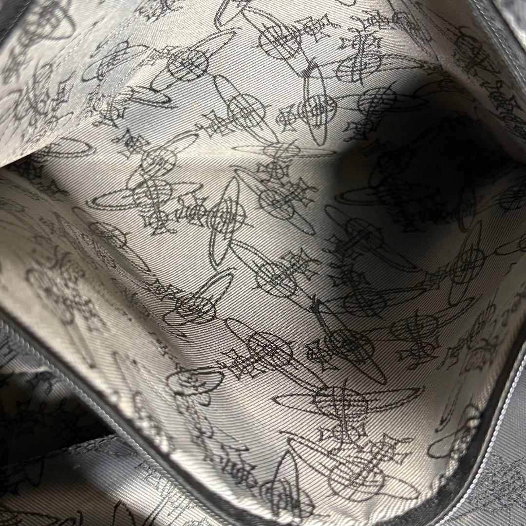 ヴィヴィアンウエストウッド レザー トートバッグビジネスバッグ レザー オーブ