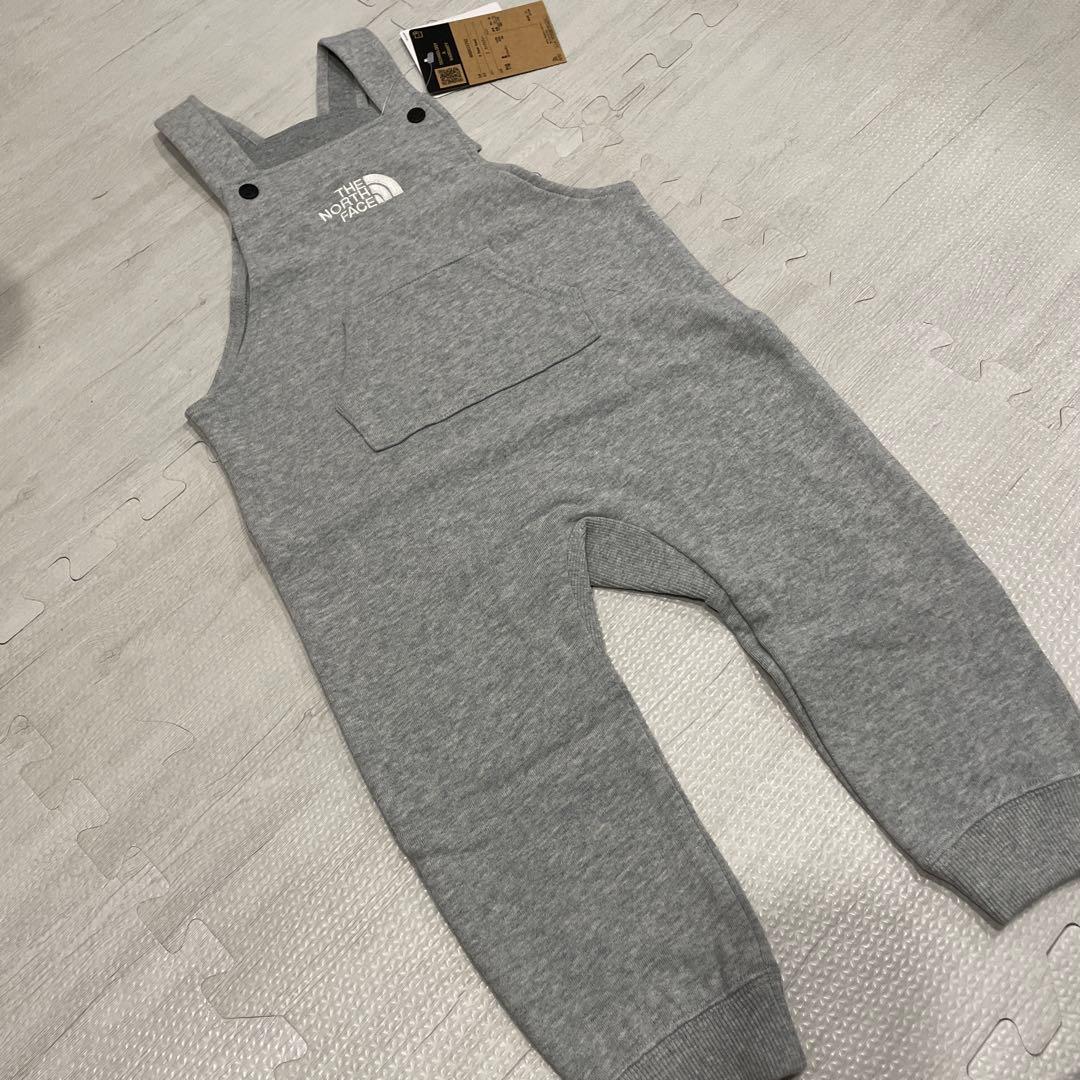 【pooh】THE NORTH FACE スウェットオーバーオールセット