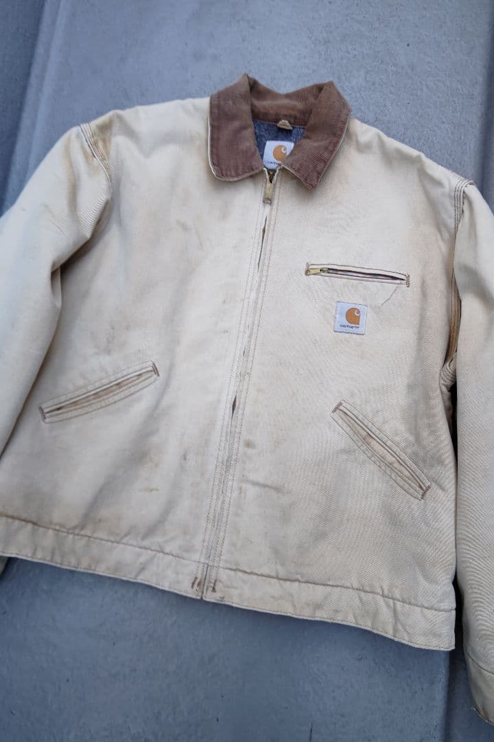 Carhartt デトロイト ジャケット ダック生地 ブランケット