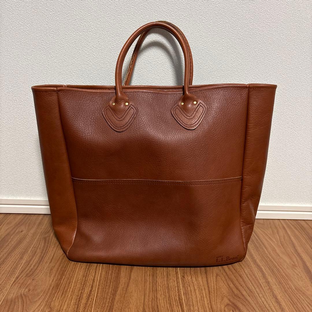 エルエルビーン バック L.L.Bean レザー トートバッグ 90年代 レア