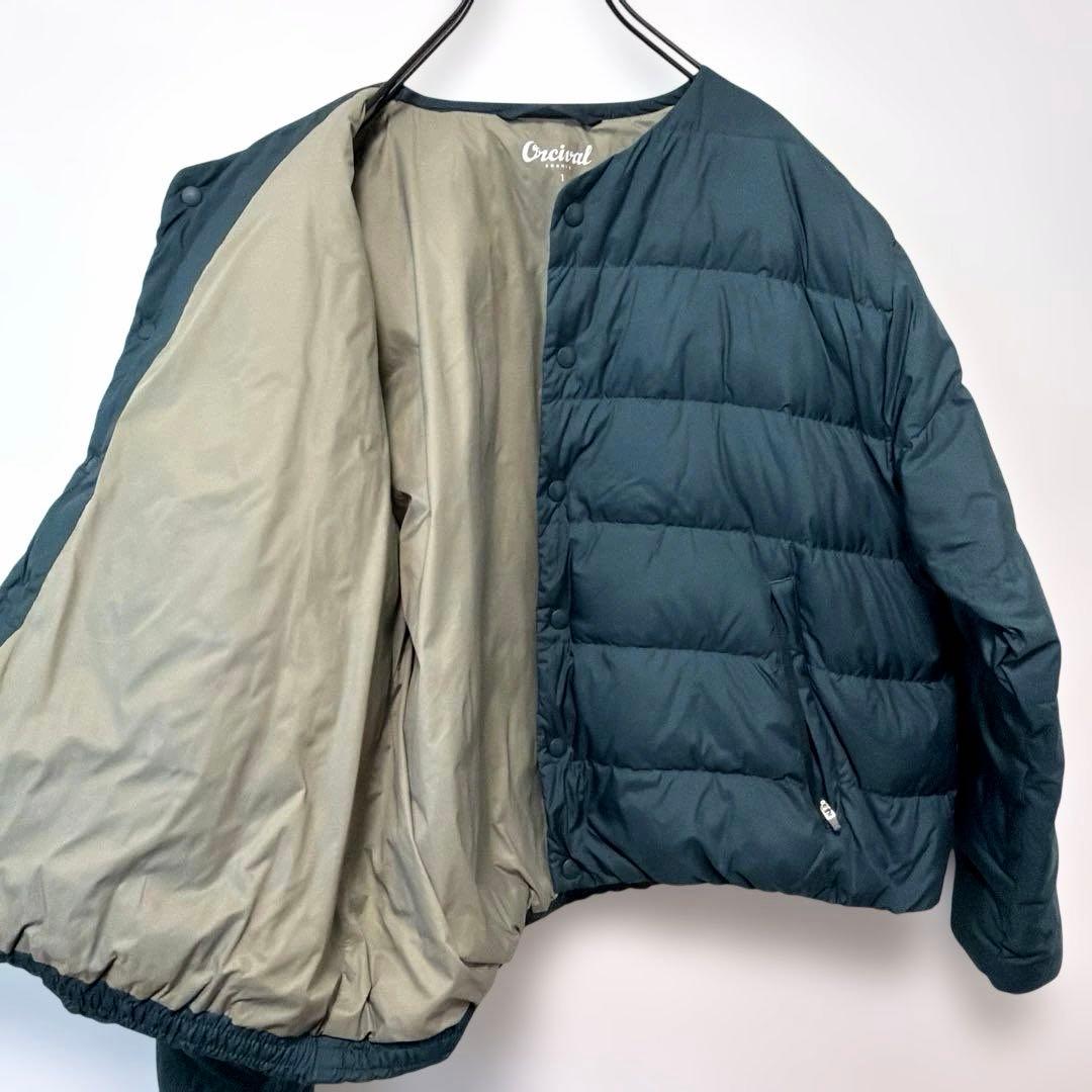 最終値下げ！ORCIVAL オーシバル　ポリエステルタフタ　ライトダウン