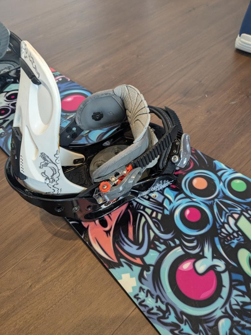 BURTON チョッパー 130cm ＆ミッション キッズ スノーボードセット