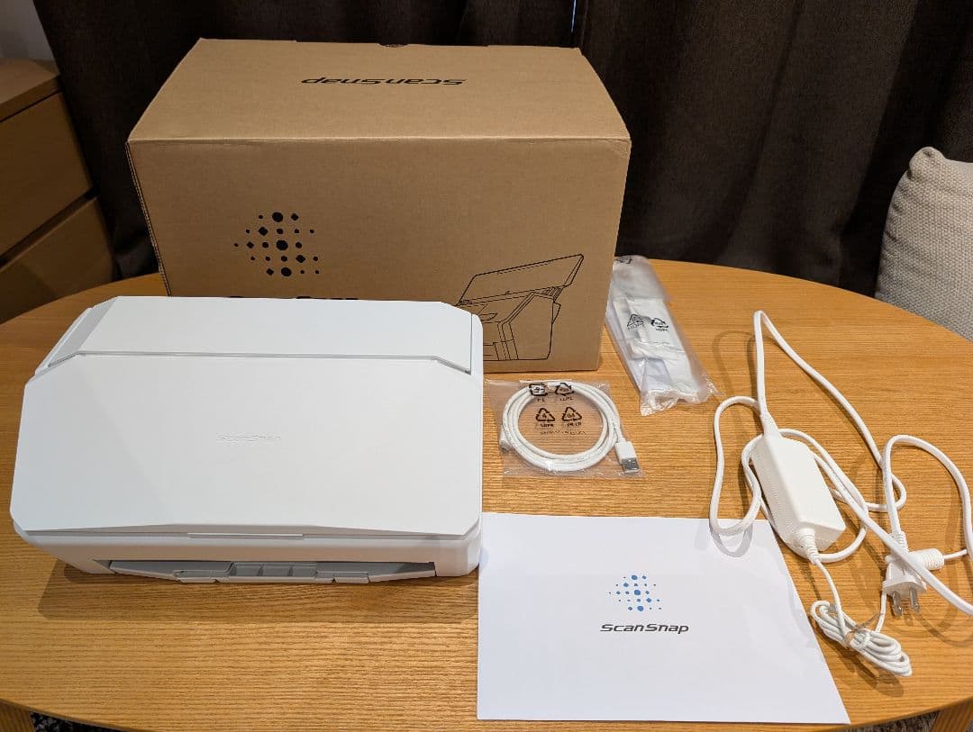 【ほぼ新品】ScanSnap iX2500 ドキュメントスキャナー(白色)