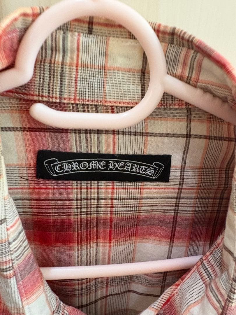 SATORUページ 超希少 クロムハーツ クロスパッチ ワイシャツ