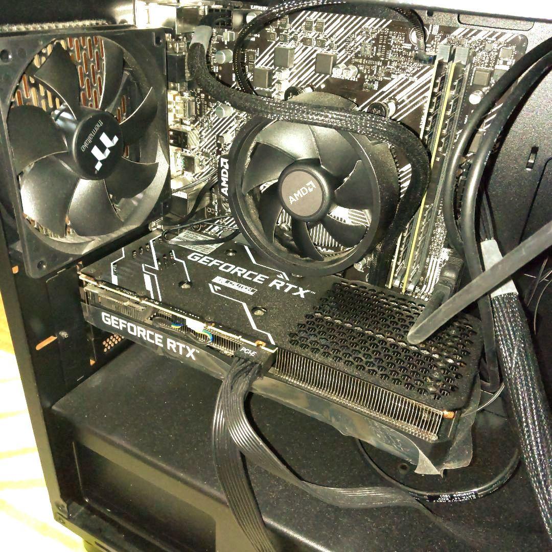 自作PC RTX3060 メモリ32GB SSD480GB