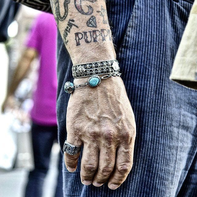 KDAK Progetto fede ターコイズ シルバー ブレスレット