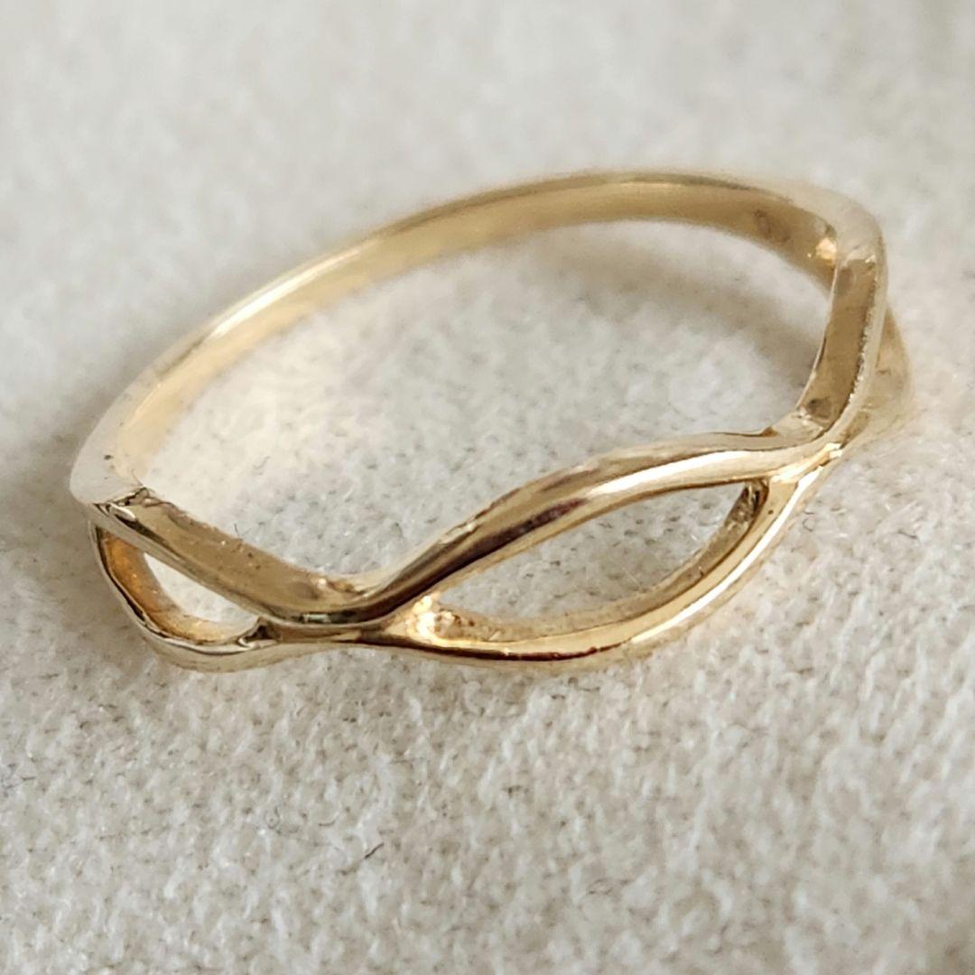 『yuu』クロスライン♡11号【ノワールドプーペ】K10 ゴールドリング☆