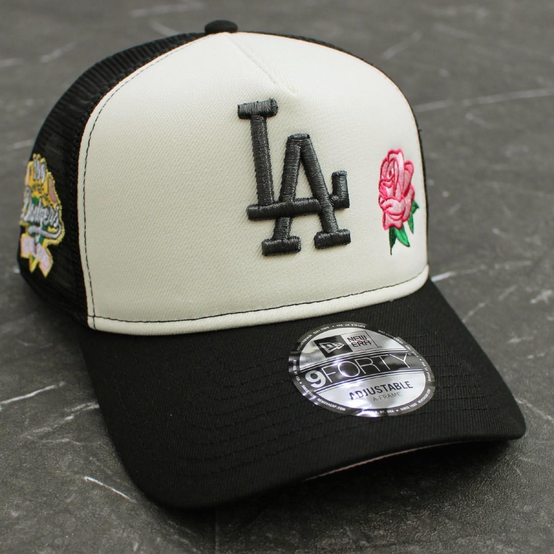 NEW ERA LA ドジャース ローズ メッシュキャップ 海外モデル ピンク