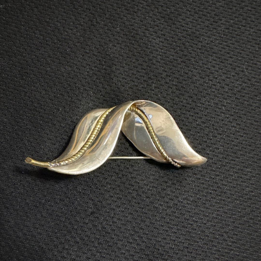 K18 含む ティファニーブローチ シルバー925 12.3g