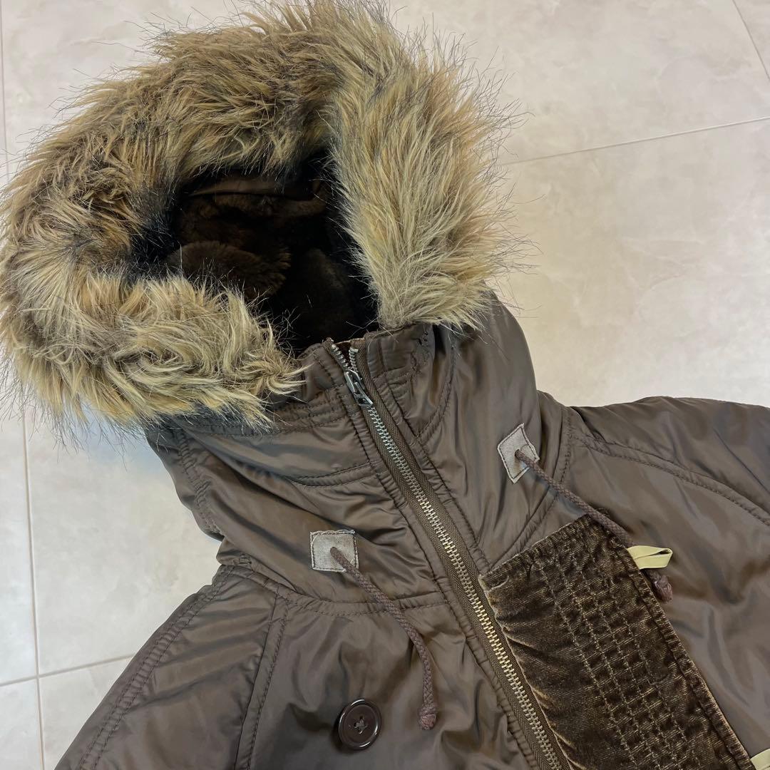 美品✨ラルフローレン　フライトジャケットN-2B 2WAY ファー脱着 M