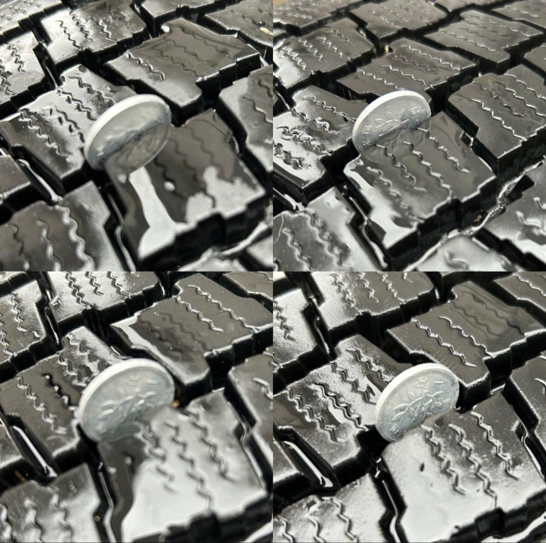 【送料込】スタッドレス ハイエース用 状態良好15インチ ホイール付4本セット！