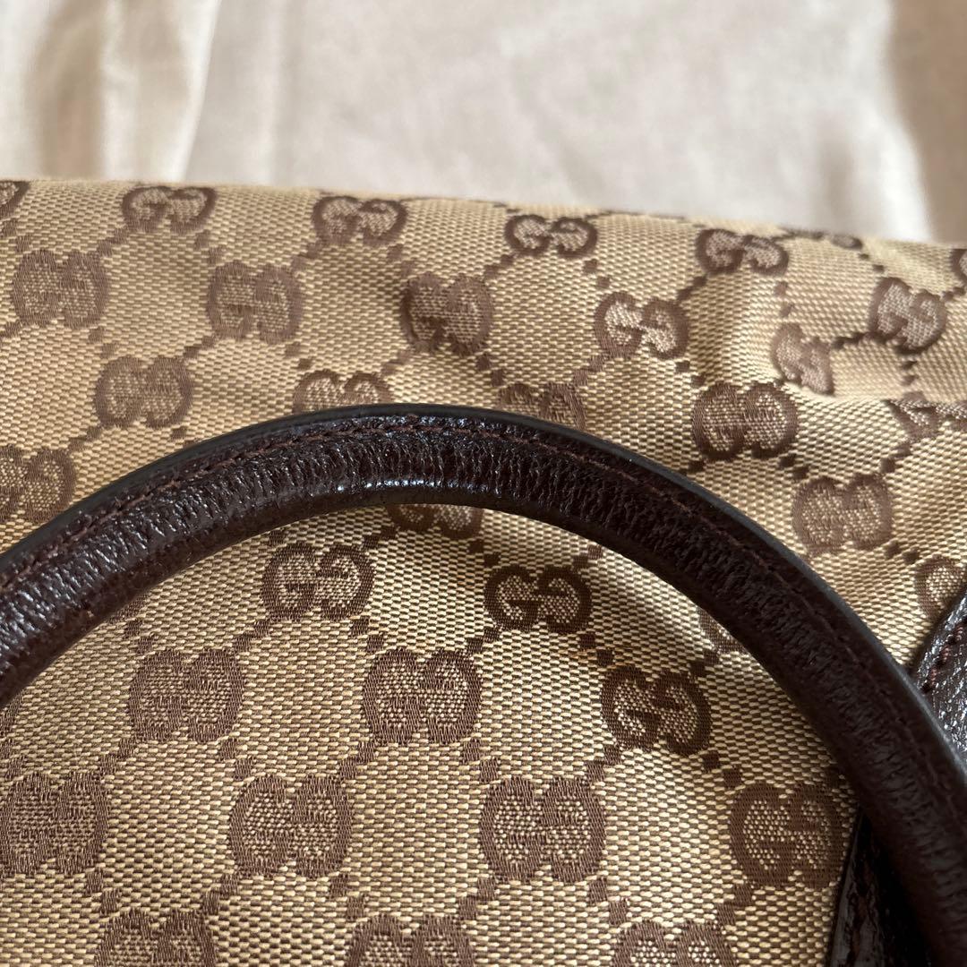 マメ様　GUCCIグッチ　ハンドバッグ