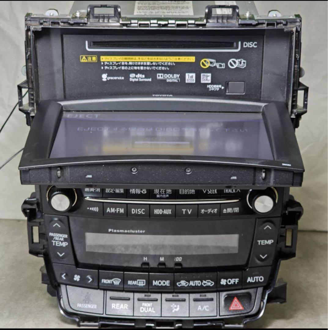 動作確認済｜トヨタ純正アルファード/ヴェルファイア　ナビ　地図2010年