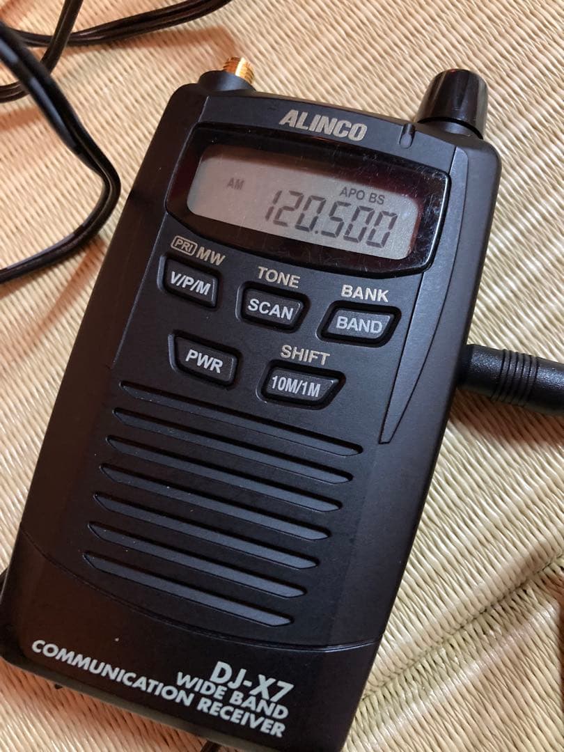 ALINCO DJ-X7 受信機