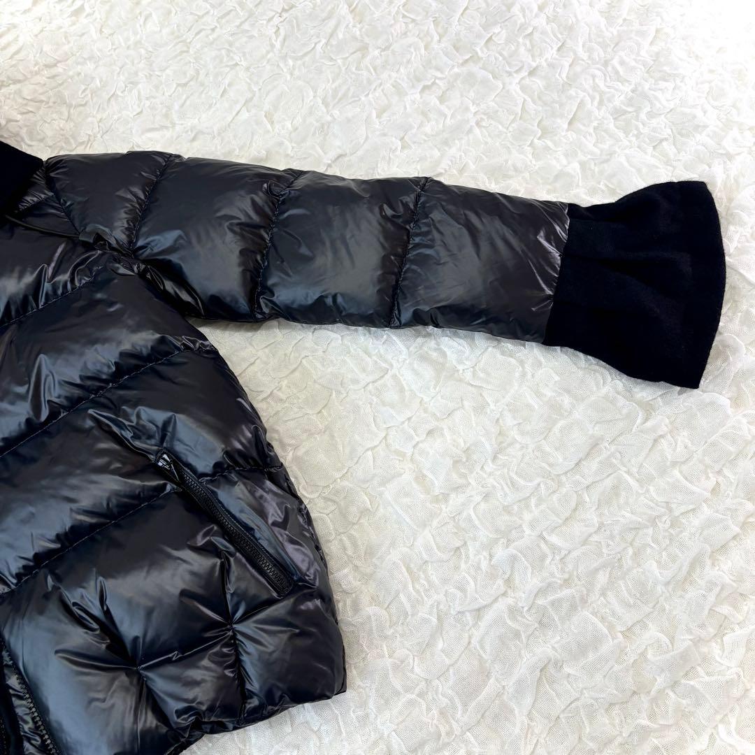美品 MAN ダウン ジャケット コート スノーマン ニューヨークS 黒