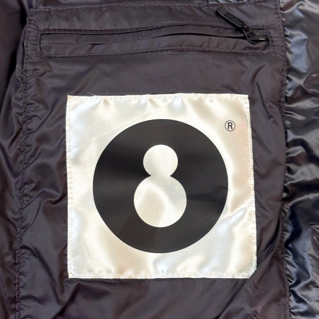 美品 MAN ダウン ジャケット コート スノーマン ニューヨークS 黒