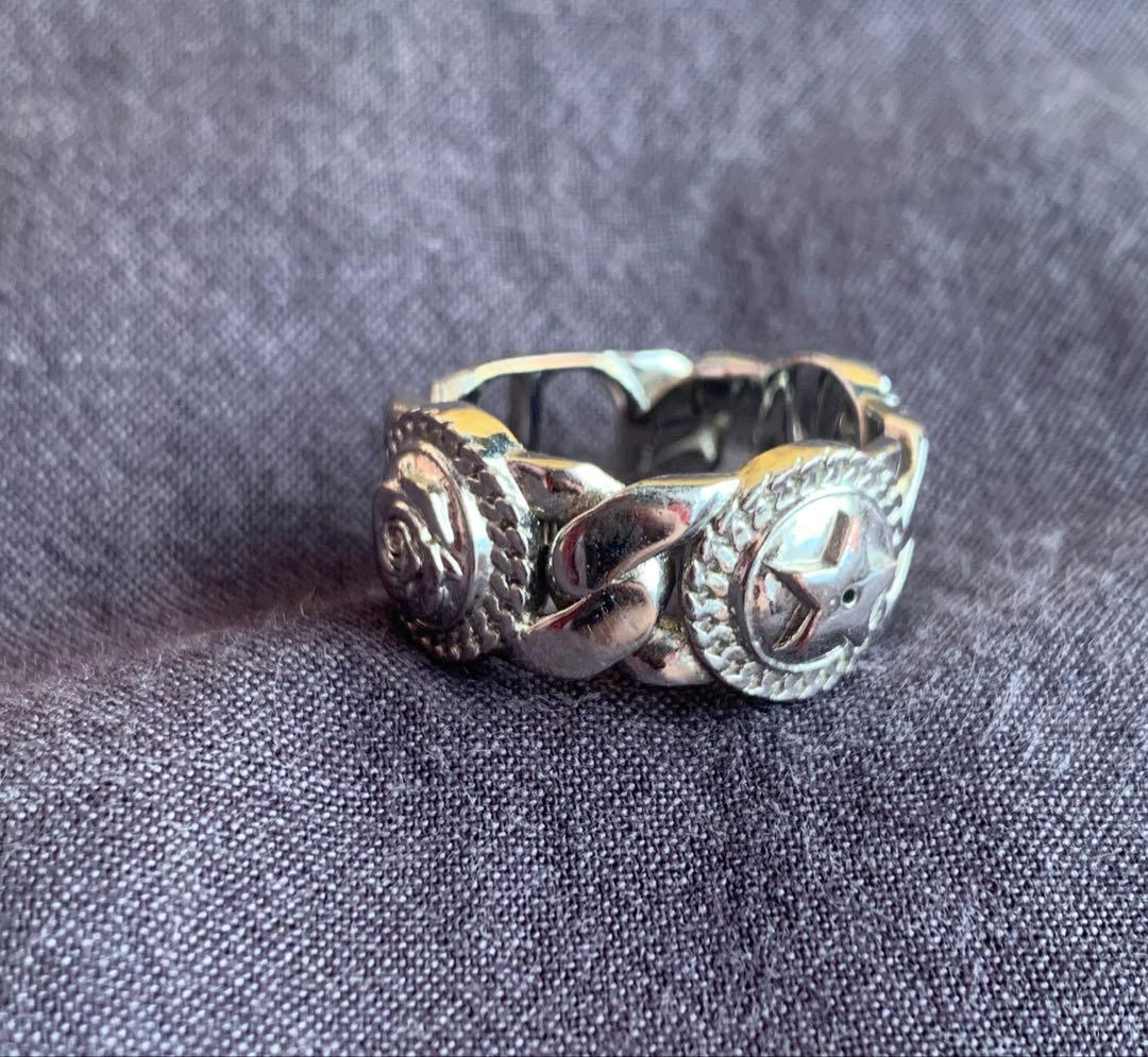 DIOR メンズ　リング　S