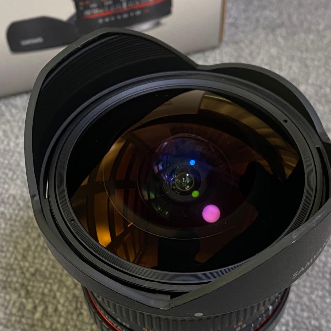 【美品】SAMYANG 12mm F2.8 ED AS NCS FISH-EYE