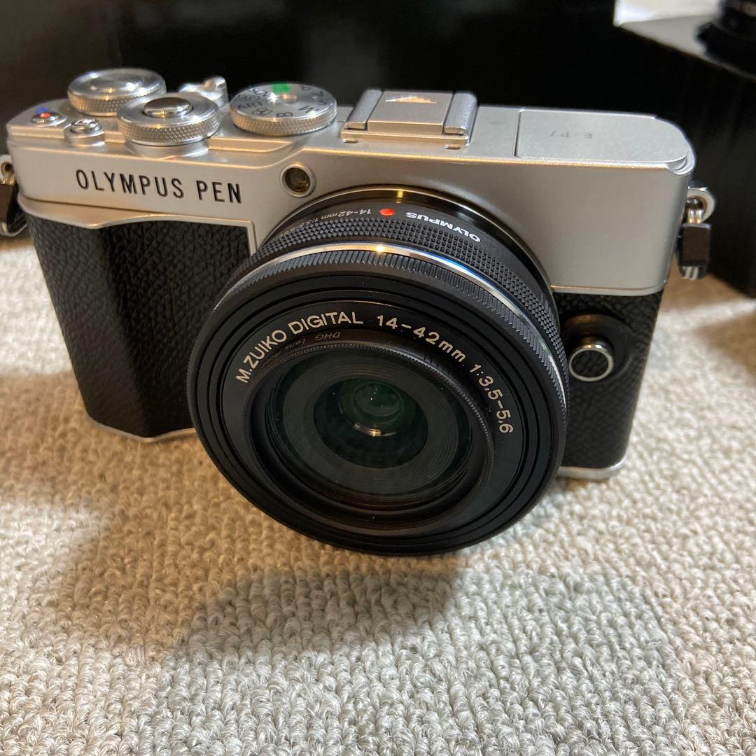 【購入後３ヶ月未満出品】Olympus PEN E-P7 ダブルレンズセット