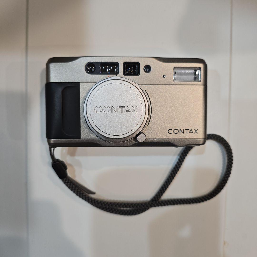 CONTAX TVS シルバー コンパクトフィルムカメラ