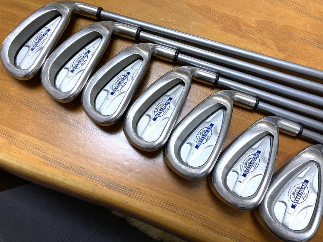 キャロウェイスチールヘッドX-14アイアン4～PW 7本セット
