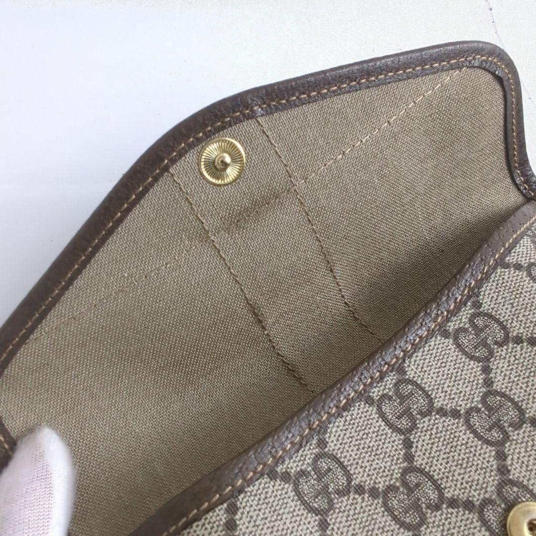 【新品級】GUCCI グッチ シェリーライン GG柄 ポーチ