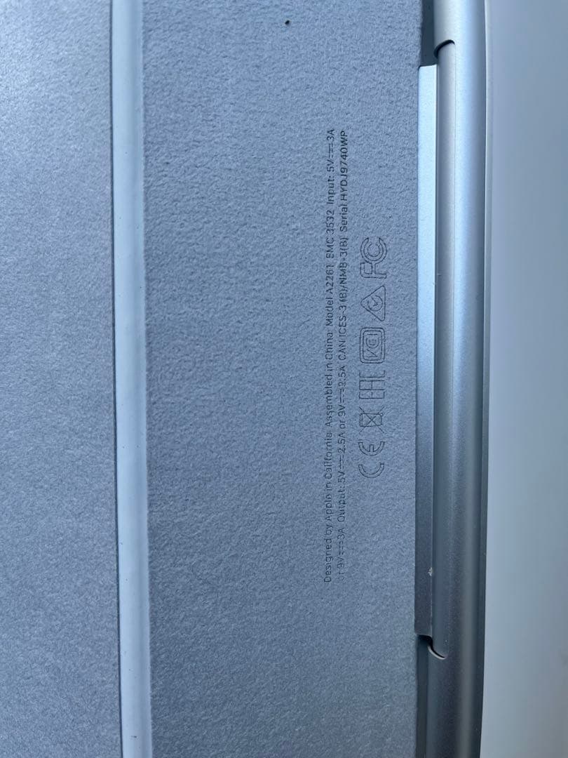 【純正】iPad Magic Keyboard 11インチ ホワイト英語版