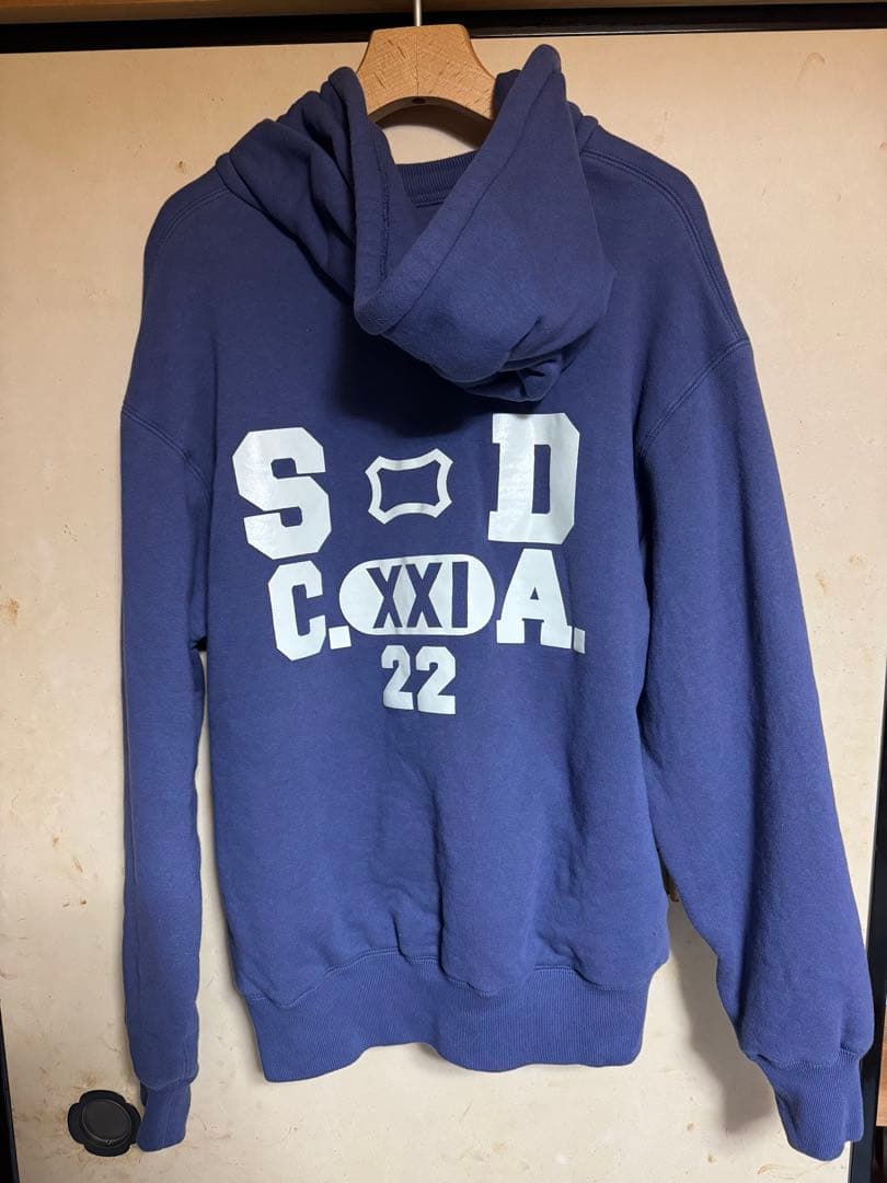 スタンダードカリフォルニア　後付けパーカー　sizeM 汚れアリ