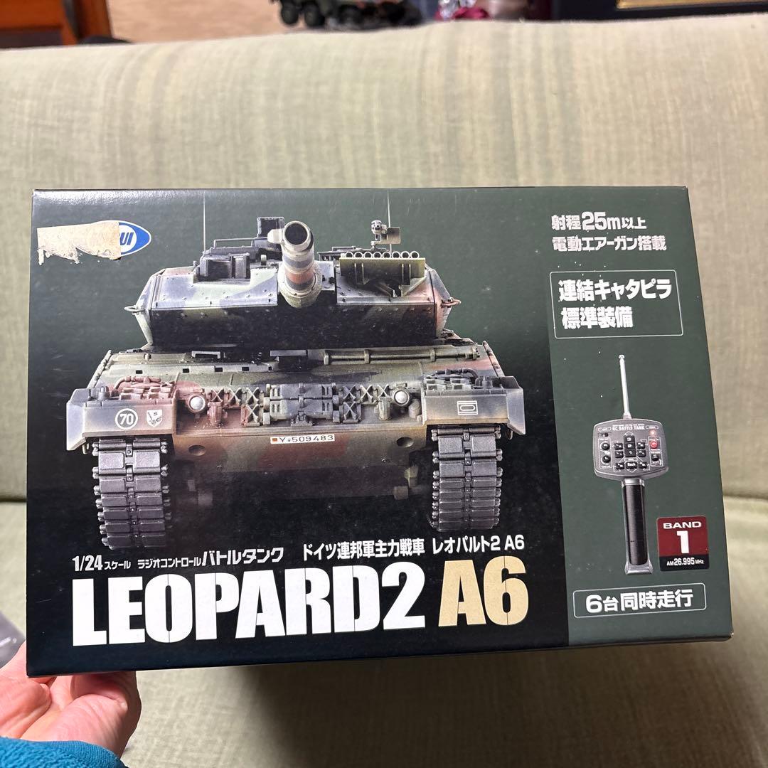 TOKYO MARUI RCバトルタンク LEOPARD2 A6