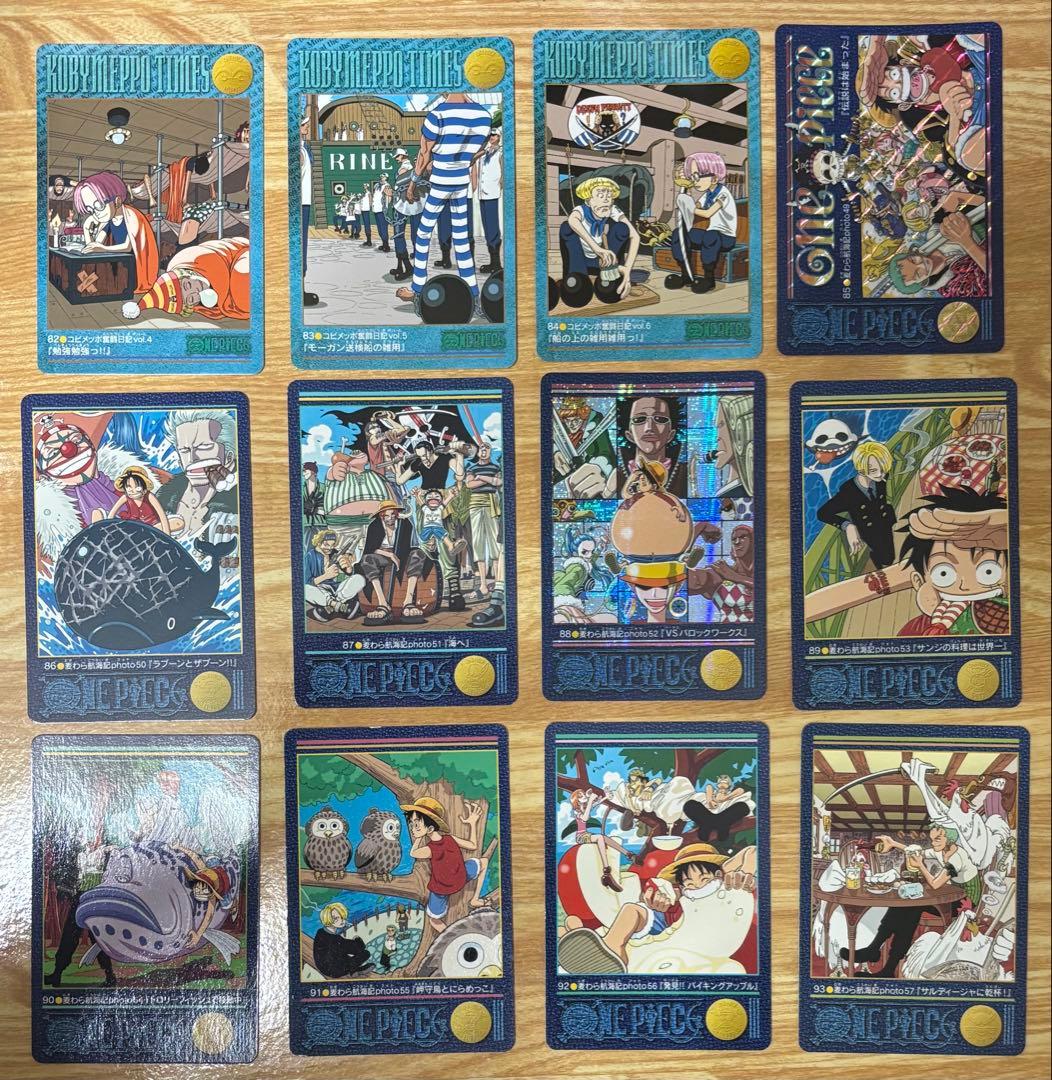 ワンピース　ビジュアルアドベンチャー　168枚　コンプリートセット