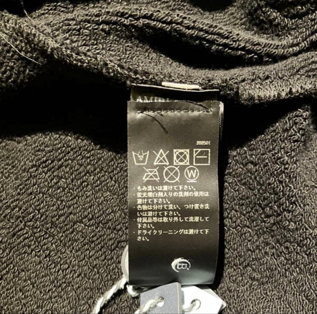 AMIRI MA CORE LOGO HOODIE BLACK Mサイズ