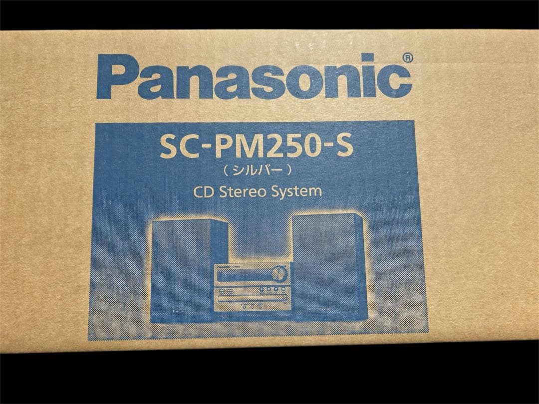 Panasonic SC-PM250-S CDステレオシステム