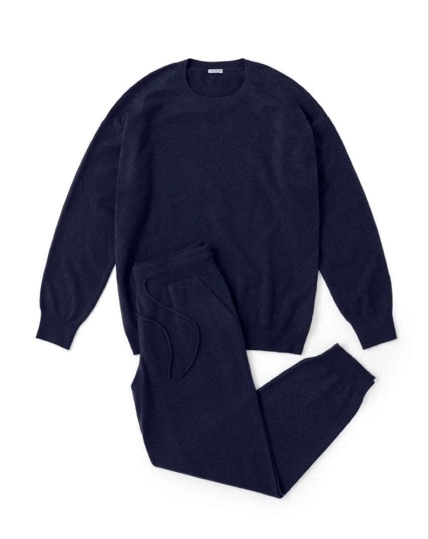 そら　cash & barba モンゴリアンカシミヤ ネイビー サイズ1