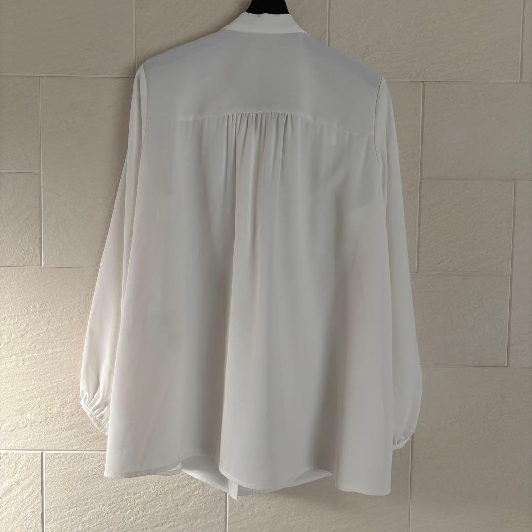 今期【新品タグ付き】YAMADAYA FENNELフリンジリボンブラウス