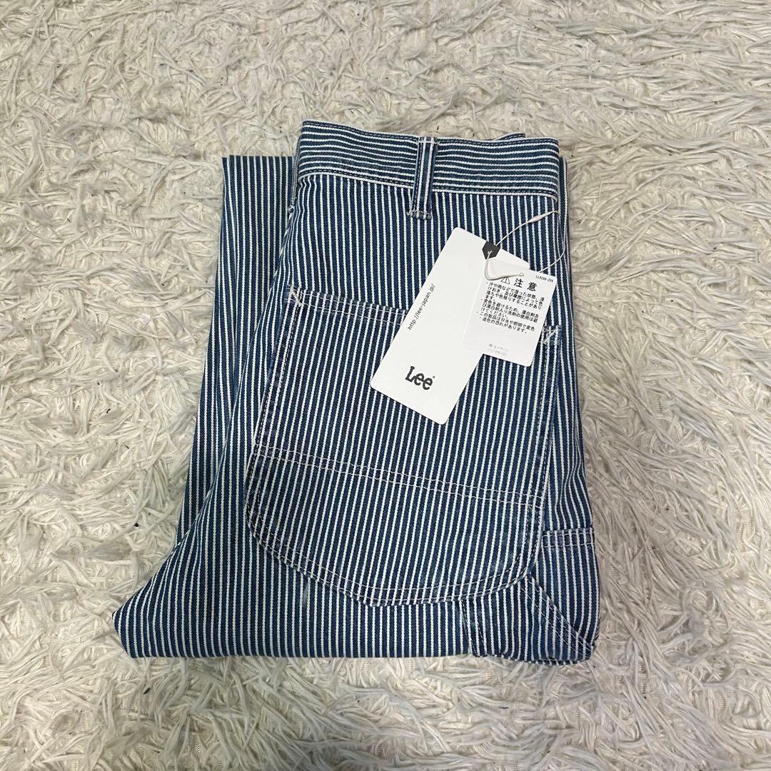 【美品】Lee LL6288 ヒッコリー デニム ペインターパンツ サイズXS