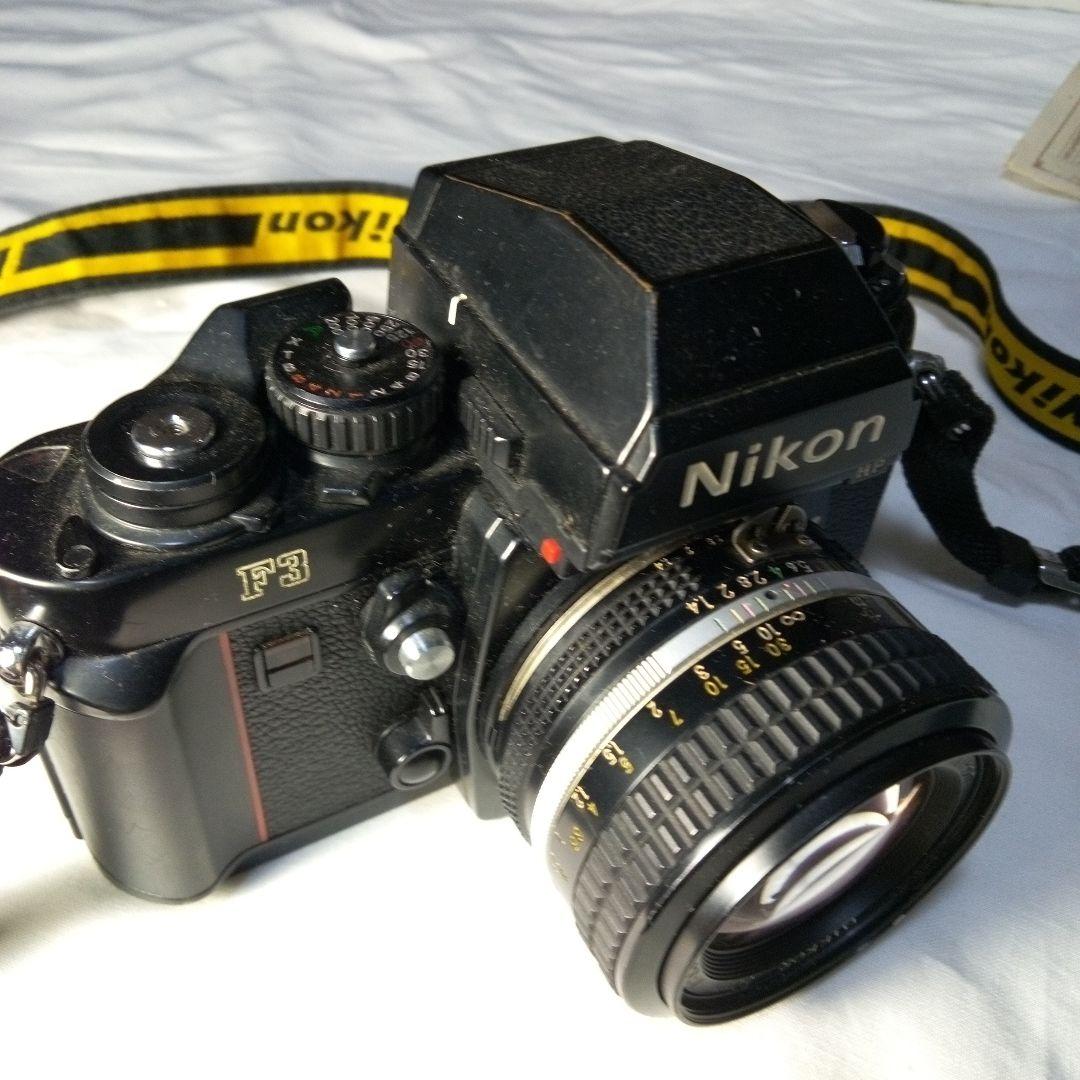ニコンF3　本体　標準レンズ　望遠レンズ(ズーム)