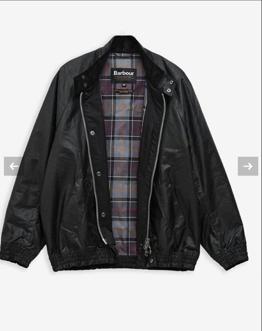 Barbour トランスポート blouson transport wax