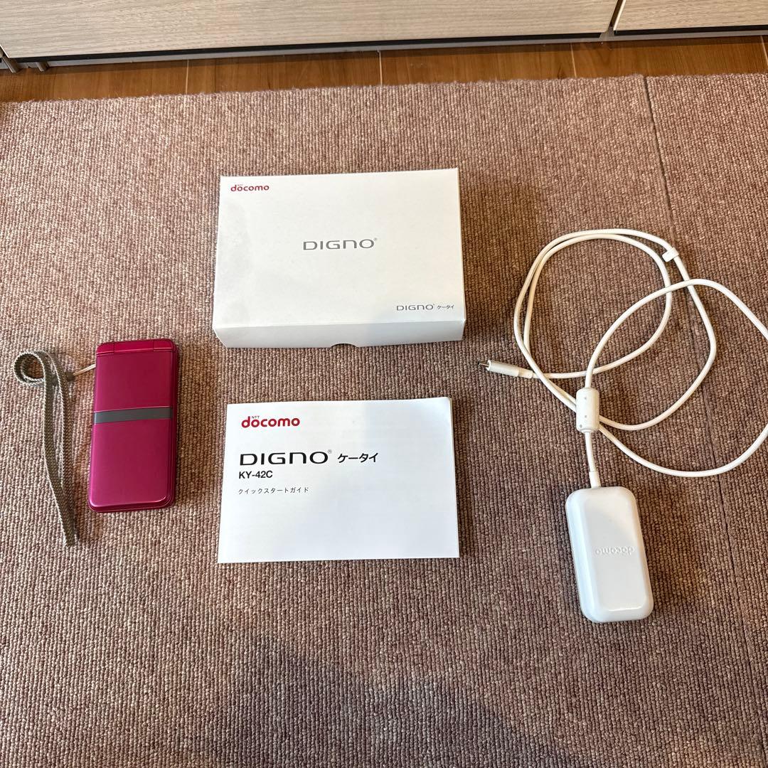 docomo DIGNO KY-42C ピンク 本体